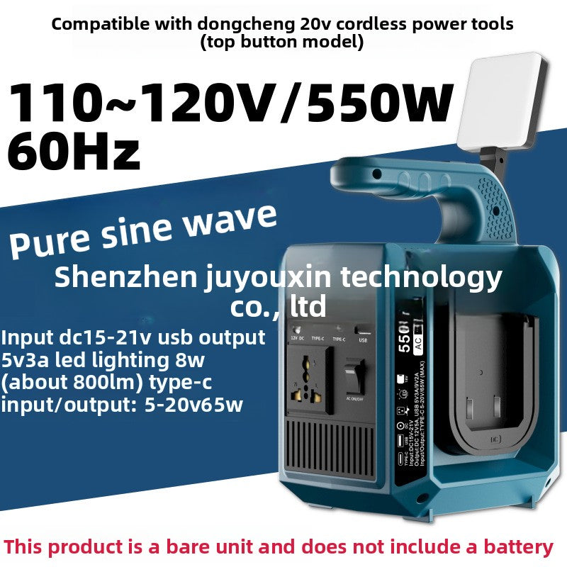 550W battery powered sine wave inverter - view 14
