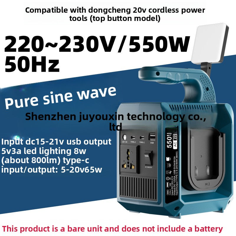 550W battery powered sine wave inverter - view 13