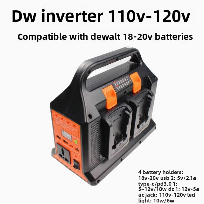 portable multi-brand battery inverter - view 2