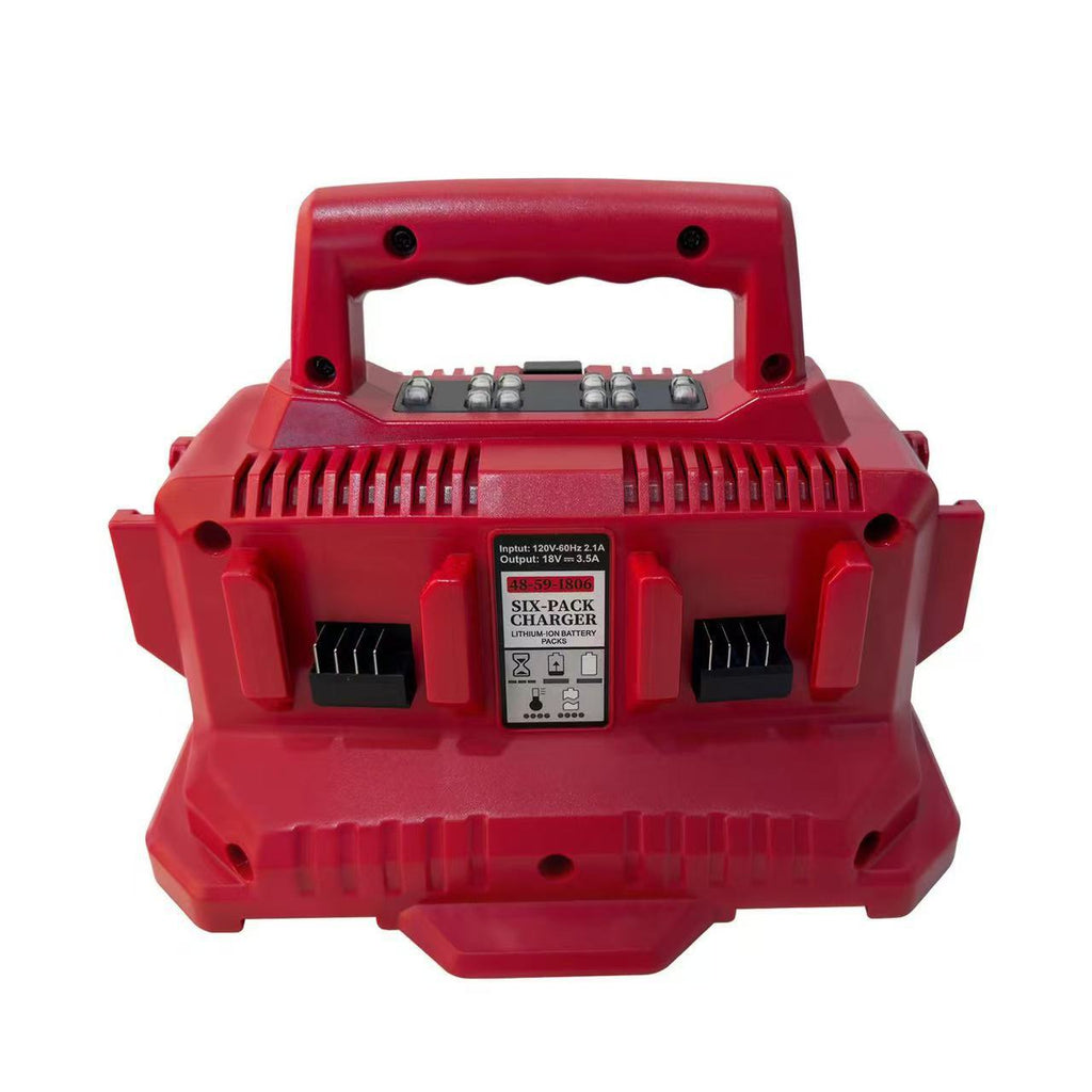 6-port 18V battery charger charging station - view 10