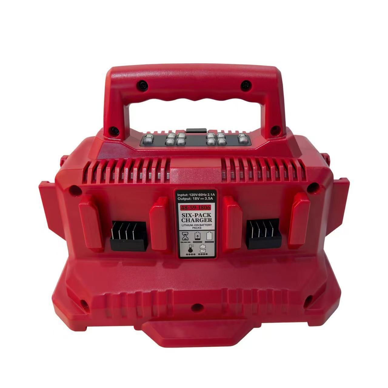 6-port 18V battery charger charging station - view 9