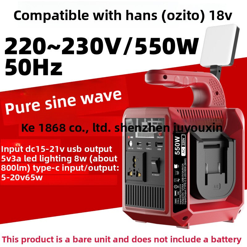 550W battery powered sine wave inverter - view 19
