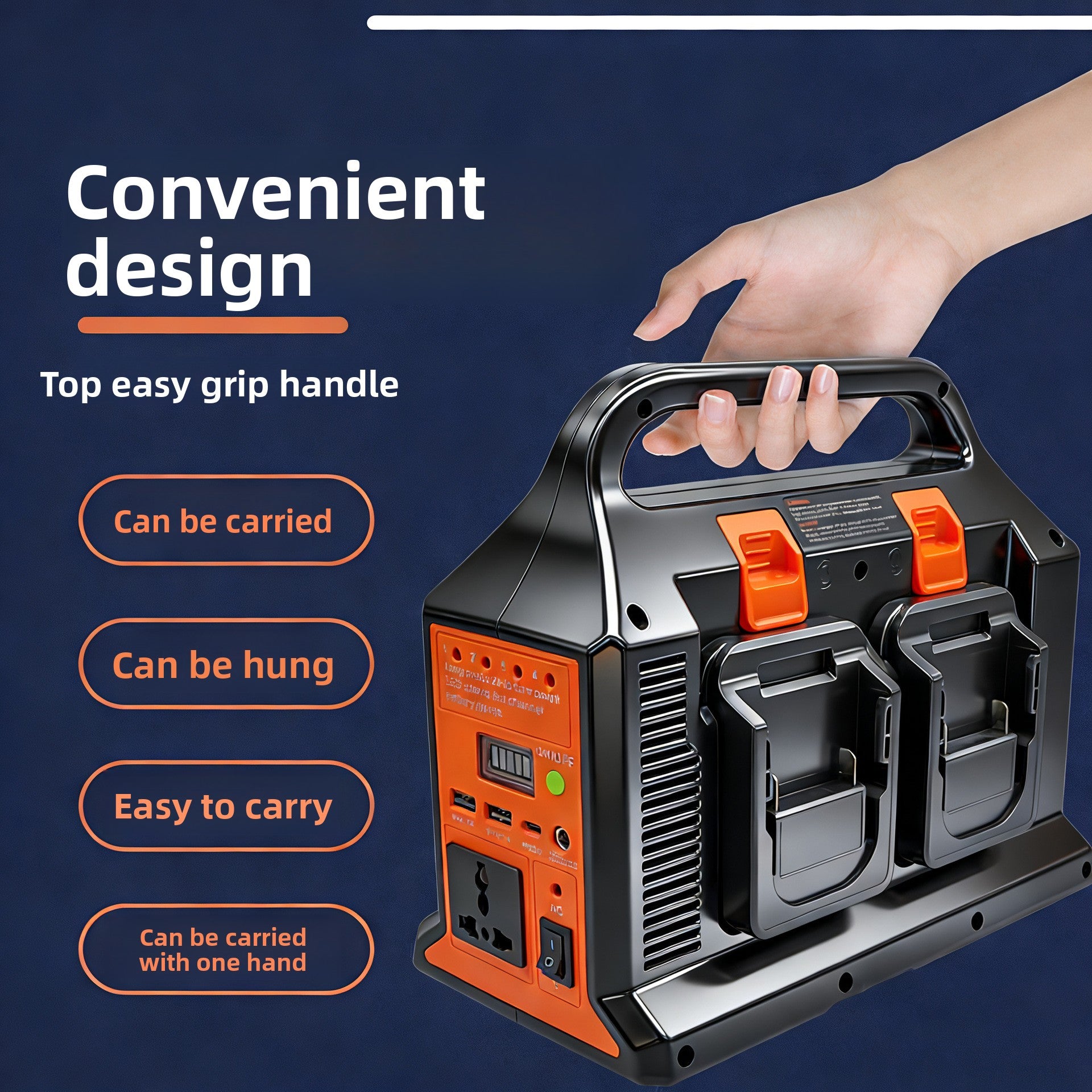 four channel sine wave battery inverter for 18-20V power tools