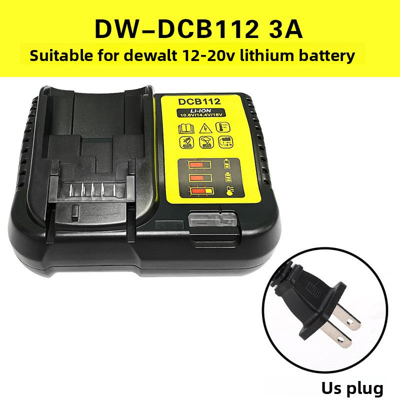 DCB112 charger cooling vent design heat dissipation