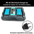 Makita DC18RD 14.4V-18V battery charger - view 1