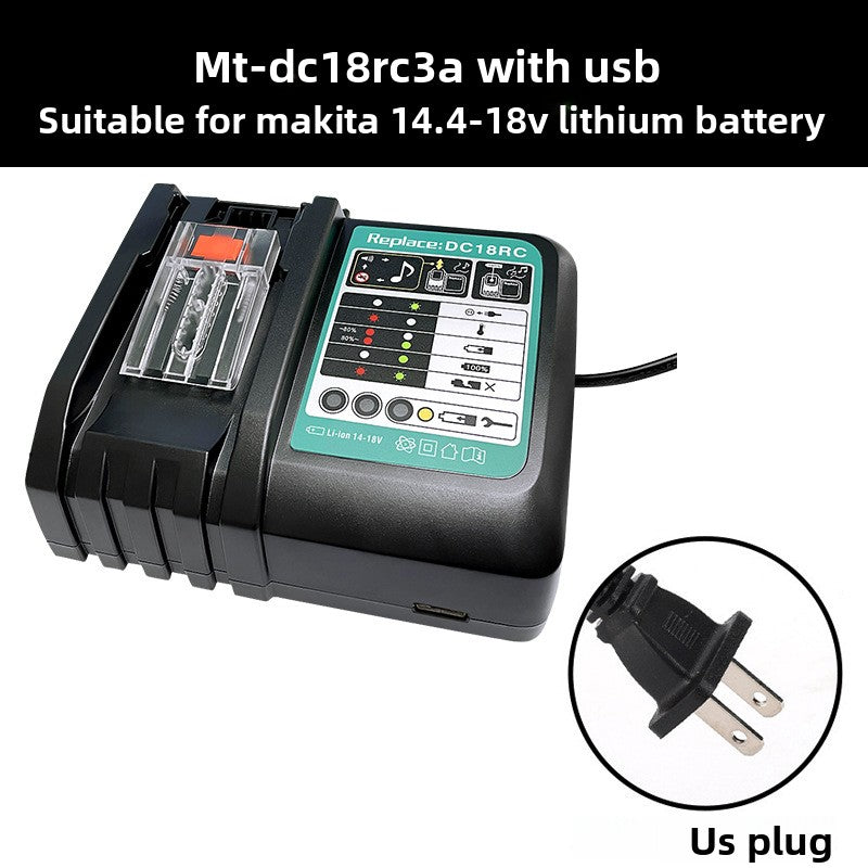 Makita charger for BL1415 BL1430 BL1440 BL1460 batteries