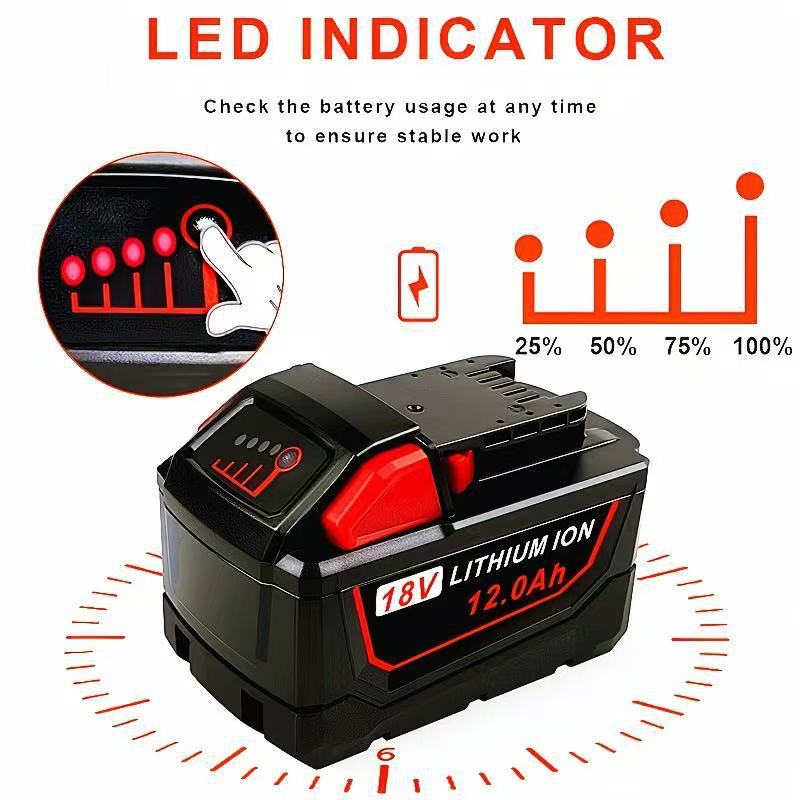 BattGlobal Milwaukee M18 Battery Specifications Overview