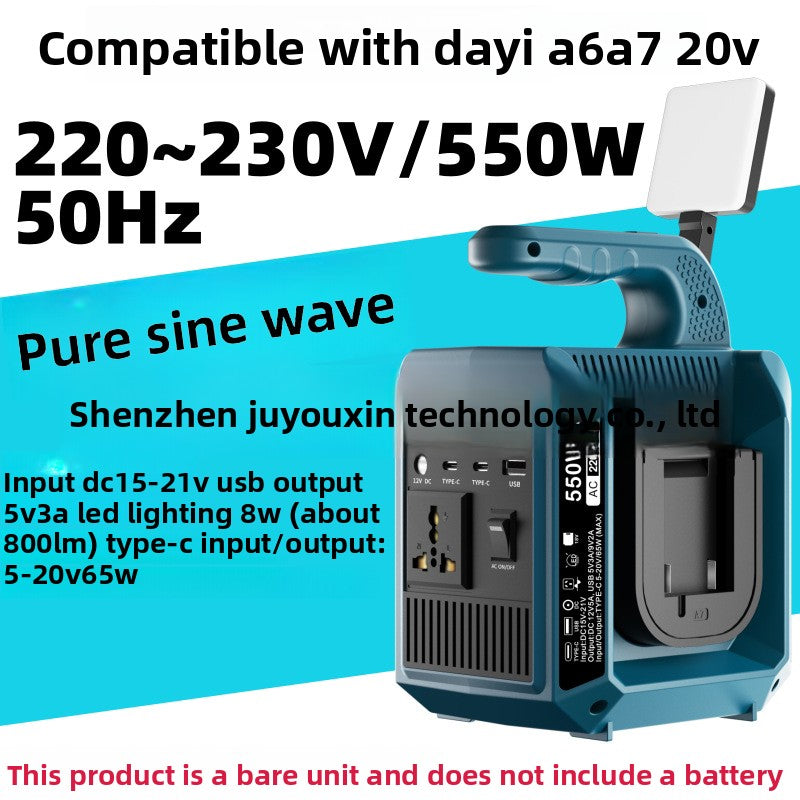 550W battery powered sine wave inverter - view 17