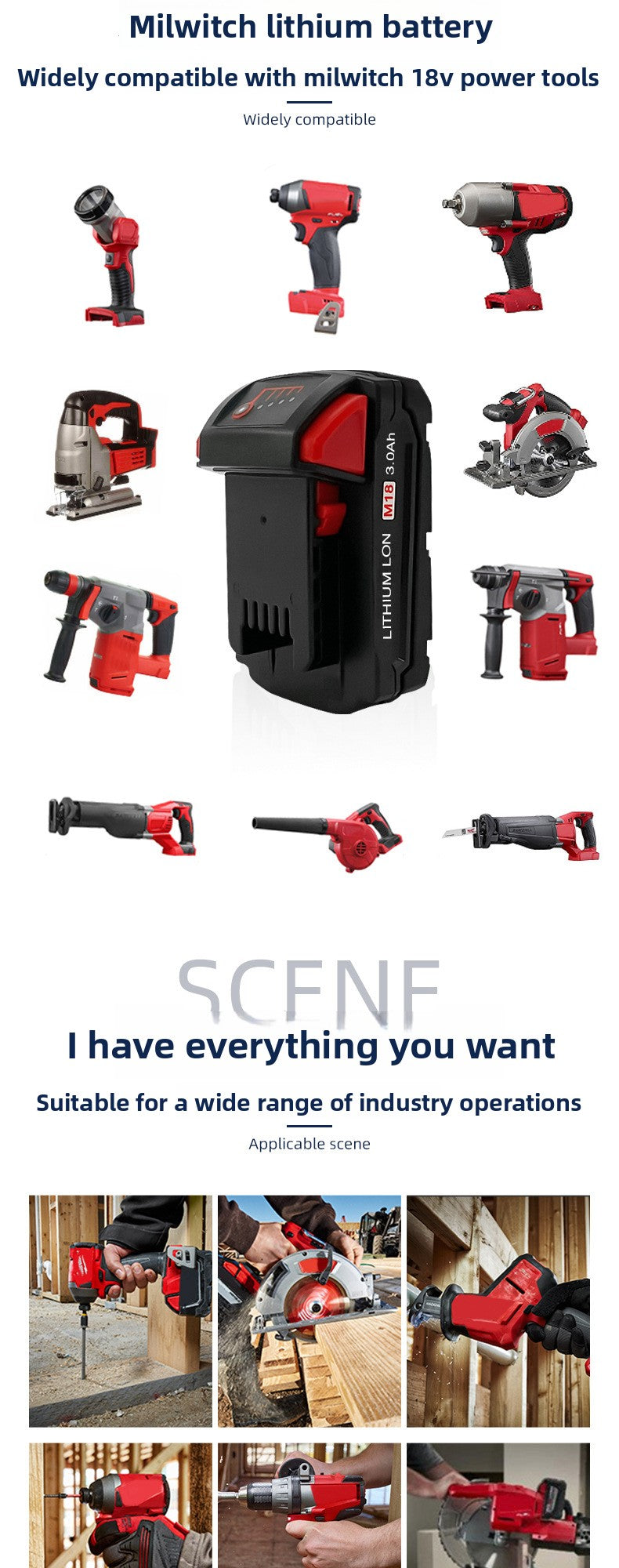 Milwaukee M18 Replacement Battery Packing and Unboxing