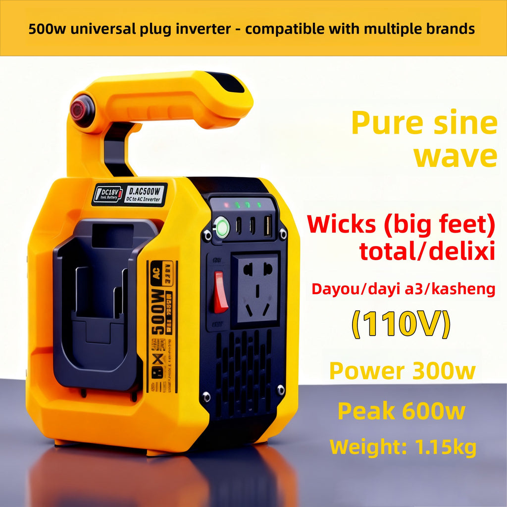 portable multi-brand battery inverter - view 22