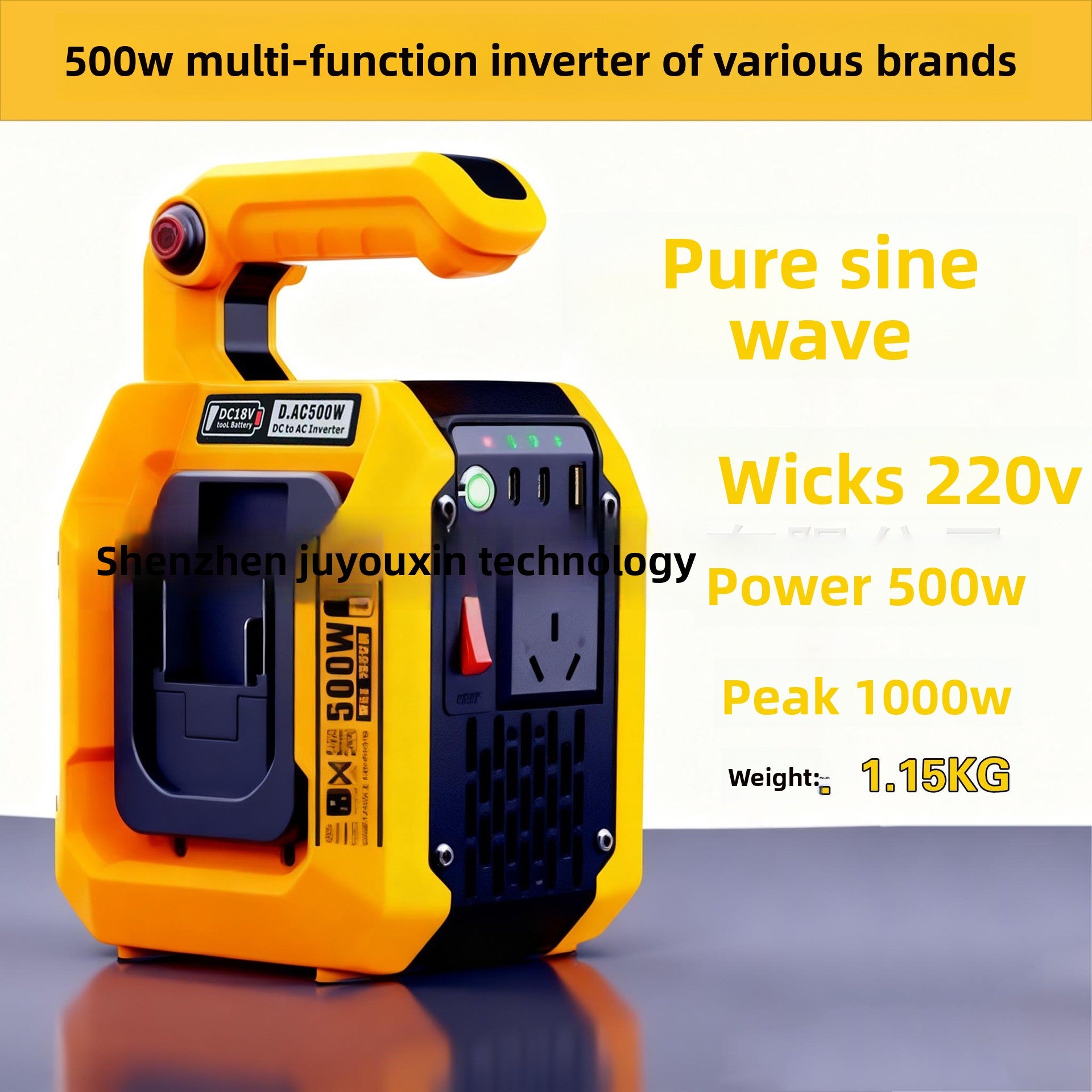 portable multi-brand battery inverter - view 19