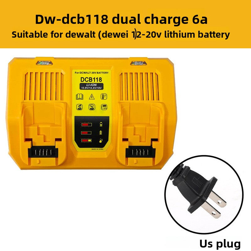 Dewalt charger safety certification label CE FC RoHS