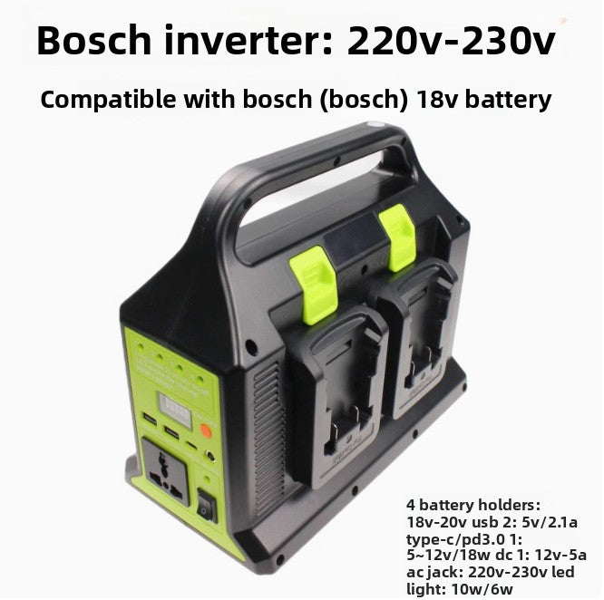 portable multi-brand battery inverter - view 32