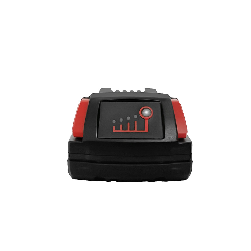 Milwaukee M18 Replacement Battery Pack 18V Lithium Ion Front View