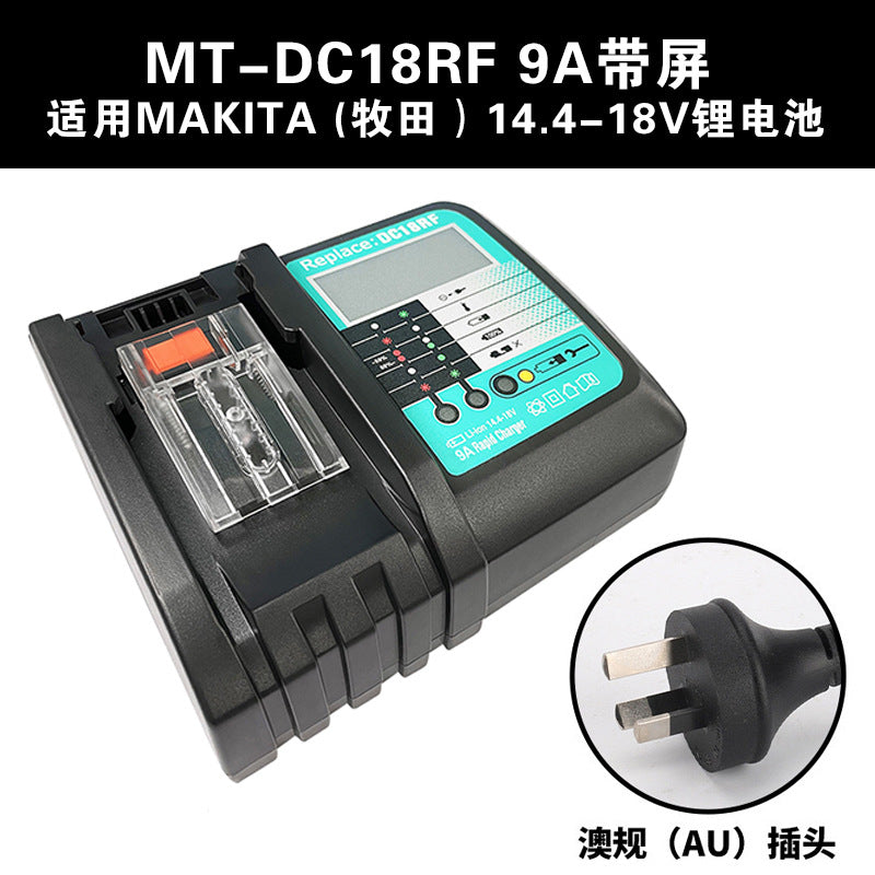Makita DC18RC charger with UK standard plug