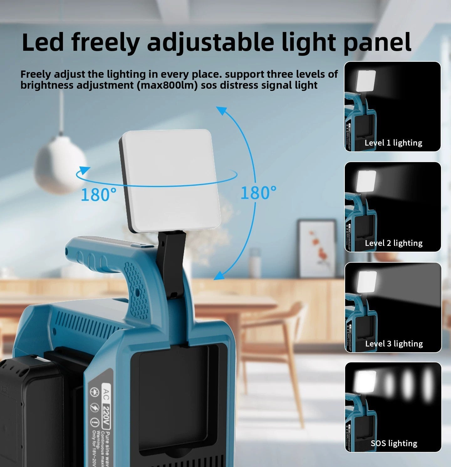 550W battery powered sine wave inverter - view 24