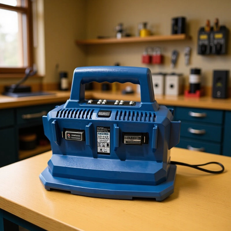 6-port 18V battery charger charging station - view 20