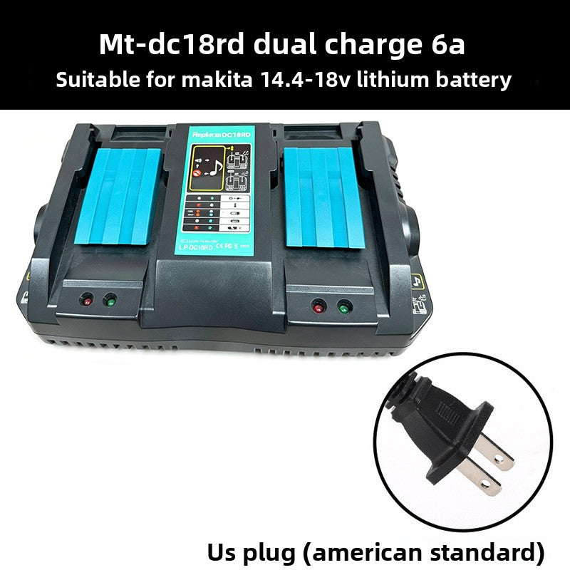 Makita charger DC18RC with screen model display