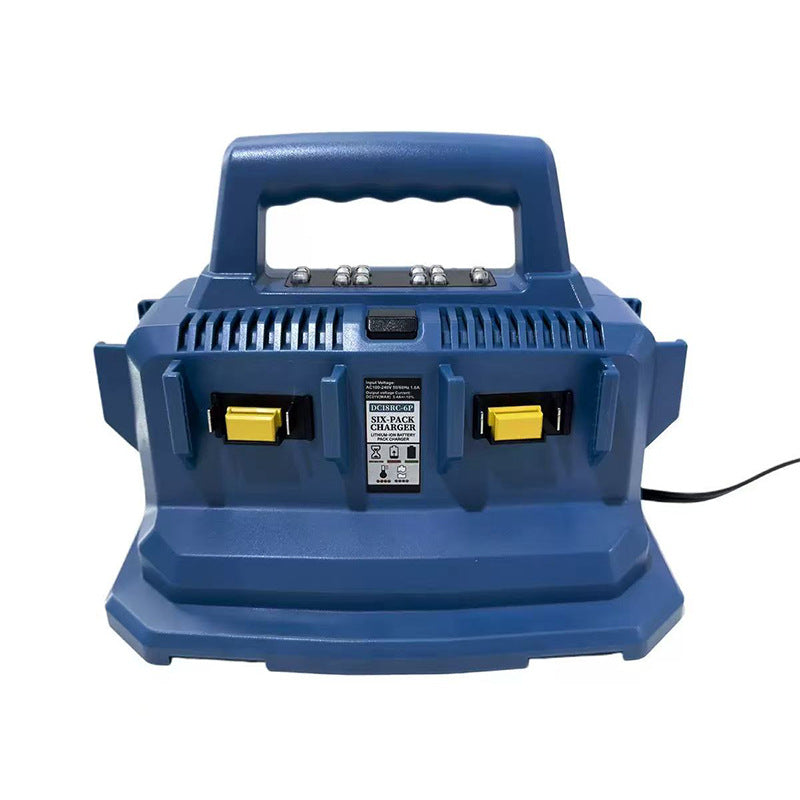 6-port 18V battery charger charging station - view 2