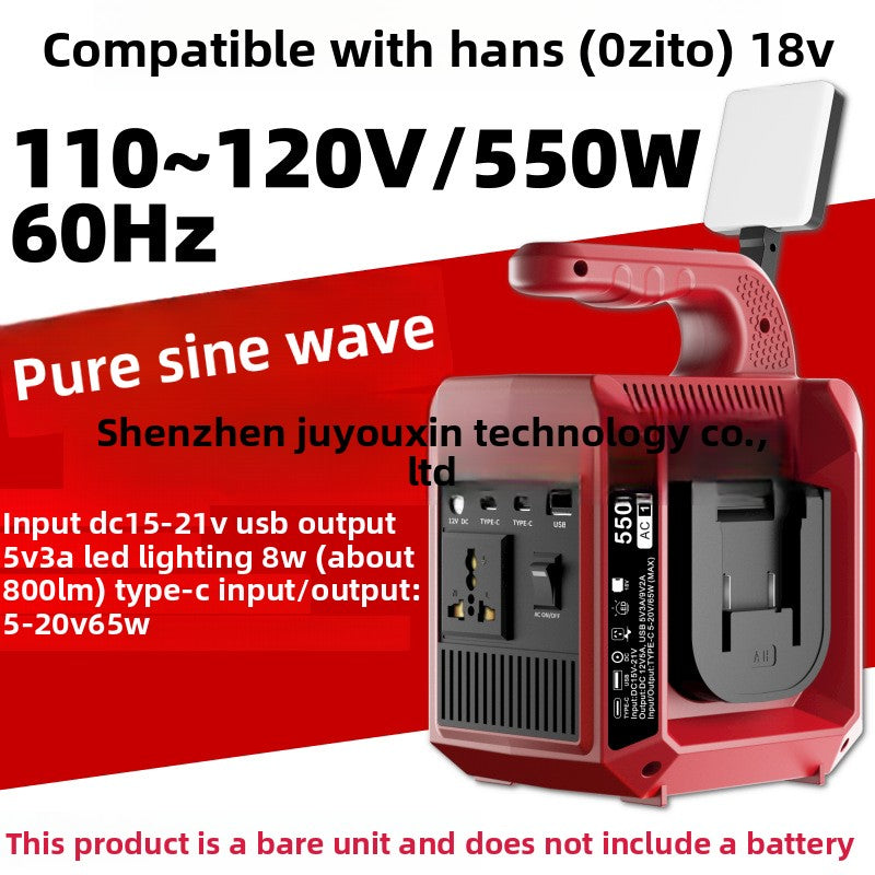 550W battery powered sine wave inverter - view 20