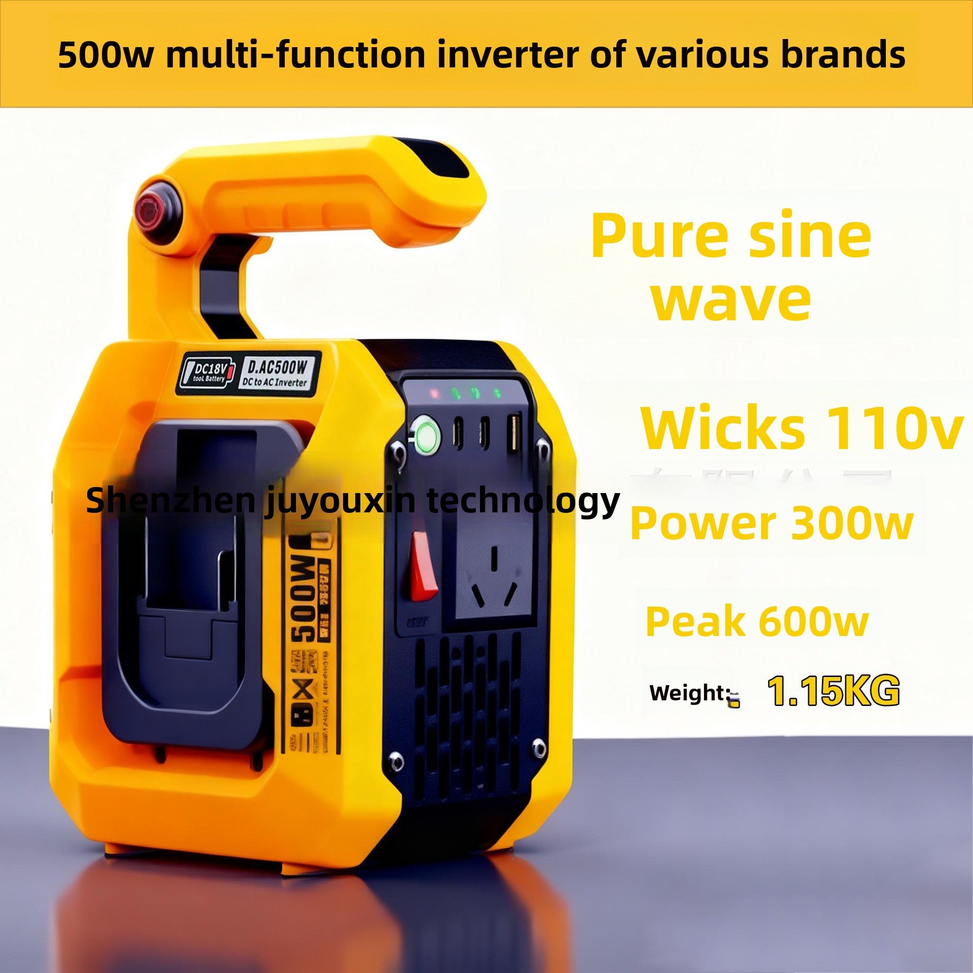 portable multi-brand battery inverter - view 18