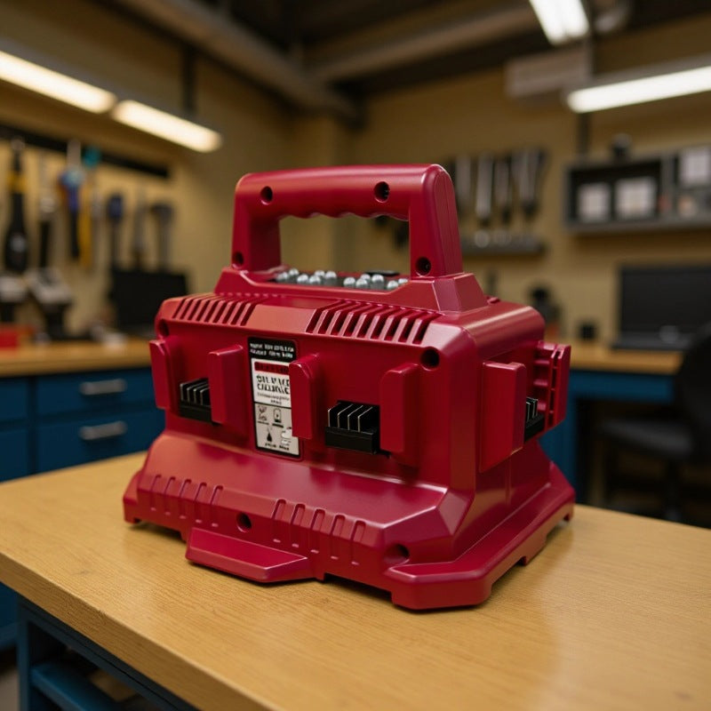 6-port 18V battery charger charging station - view 21