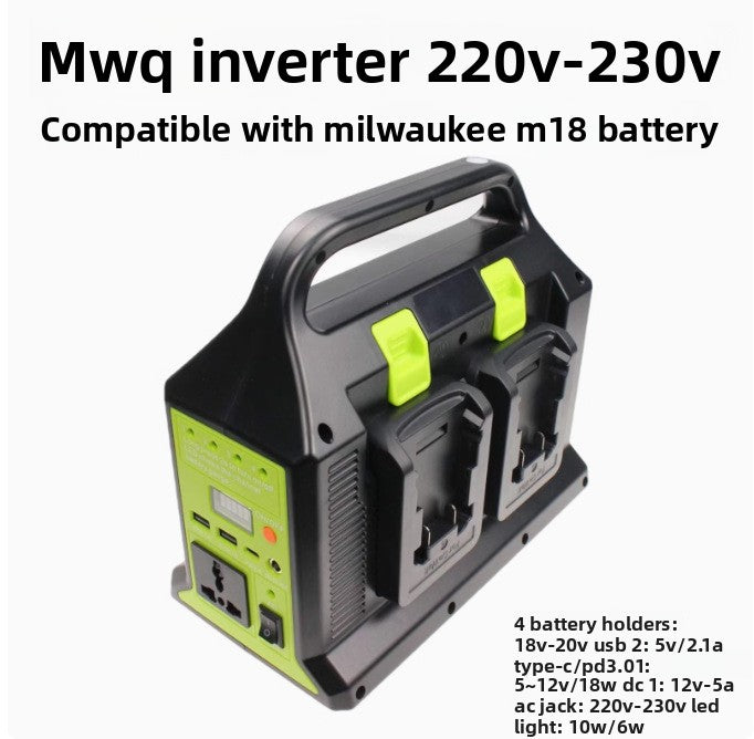 portable multi-brand battery inverter - view 6