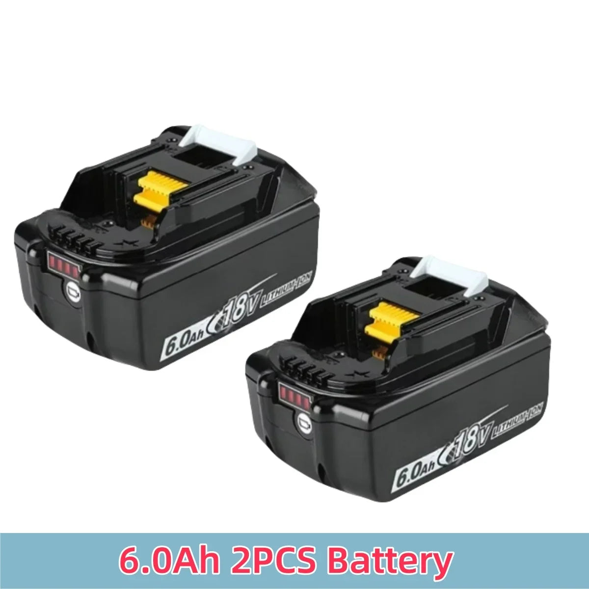 Replacement 18V 6Ah/5Ah LXT Battery for Makita Cordless Power Tools DTW700 DDF487 DTD173 DGA404 DJV182 HR140D