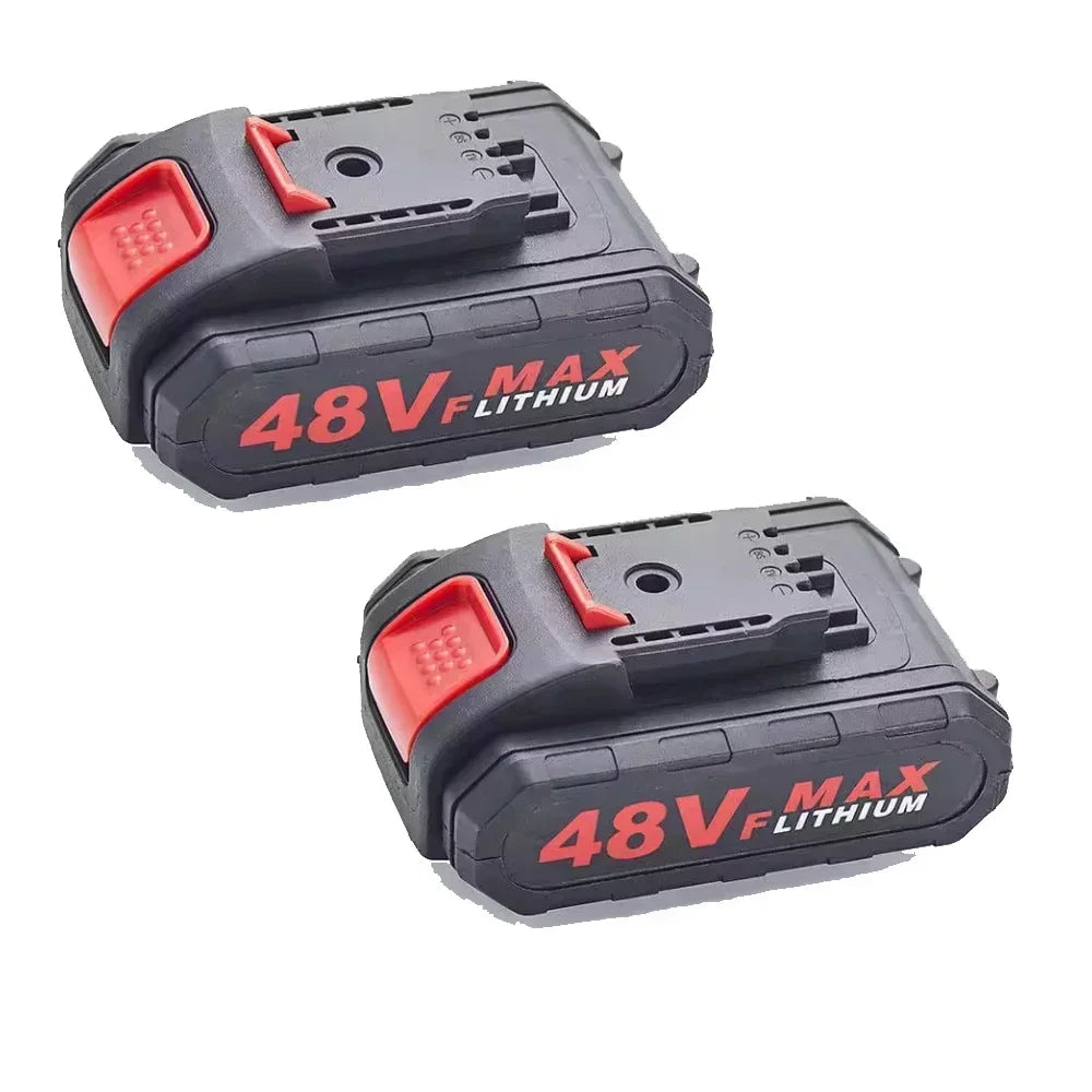48VF 18V Lithium Ion Battery for Cordless Impact Drill, Electric Saw, Wrench & Power Tools – Rechargeable Replacement Battery