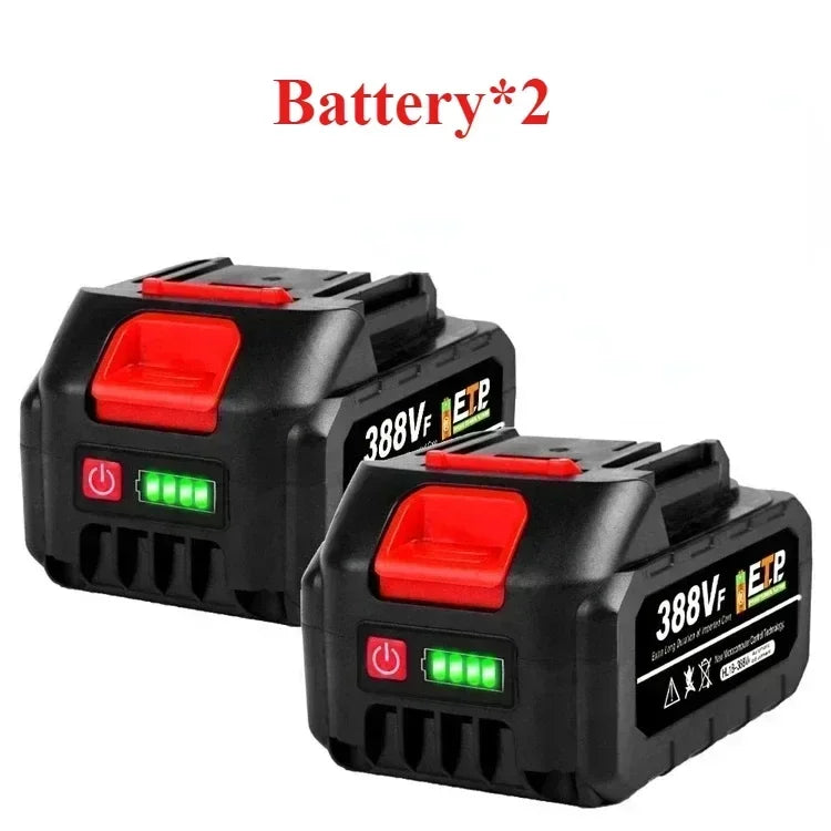21V 8.0Ah (8000mAh) Lithium-Ion Replacement Battery, compatible with Dewalt DCB180/DCB181/DCB185/DCB200 series and DCS391/DCS380 cordless tools. High-grade cells ensure stable power, ideal for professional construction, household DIY and maintenance.