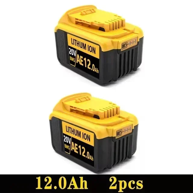 Upgraded 20V Lithium-ion Replacement Battery | 5.0Ah 6.0Ah 9.0Ah | Compatible with DCB203, DCB206, DCB205, DCB204 Power Tools