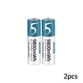 AA Battery 1.5v Li-ion AA Rechargeable Battery 9800mWh AA Lithium-ion Battery for remote control mouse small fan Electric toy