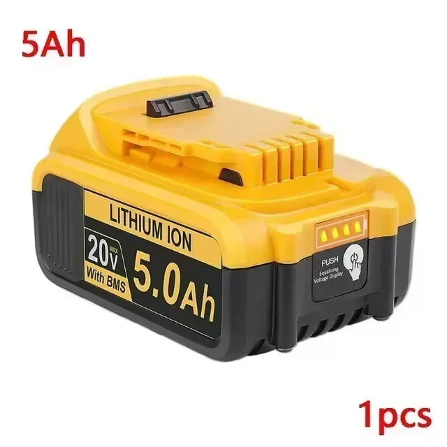 Upgraded 20V Lithium-ion Replacement Battery | 5.0Ah 6.0Ah 9.0Ah | Compatible with DCB203, DCB206, DCB205, DCB204 Power Tools