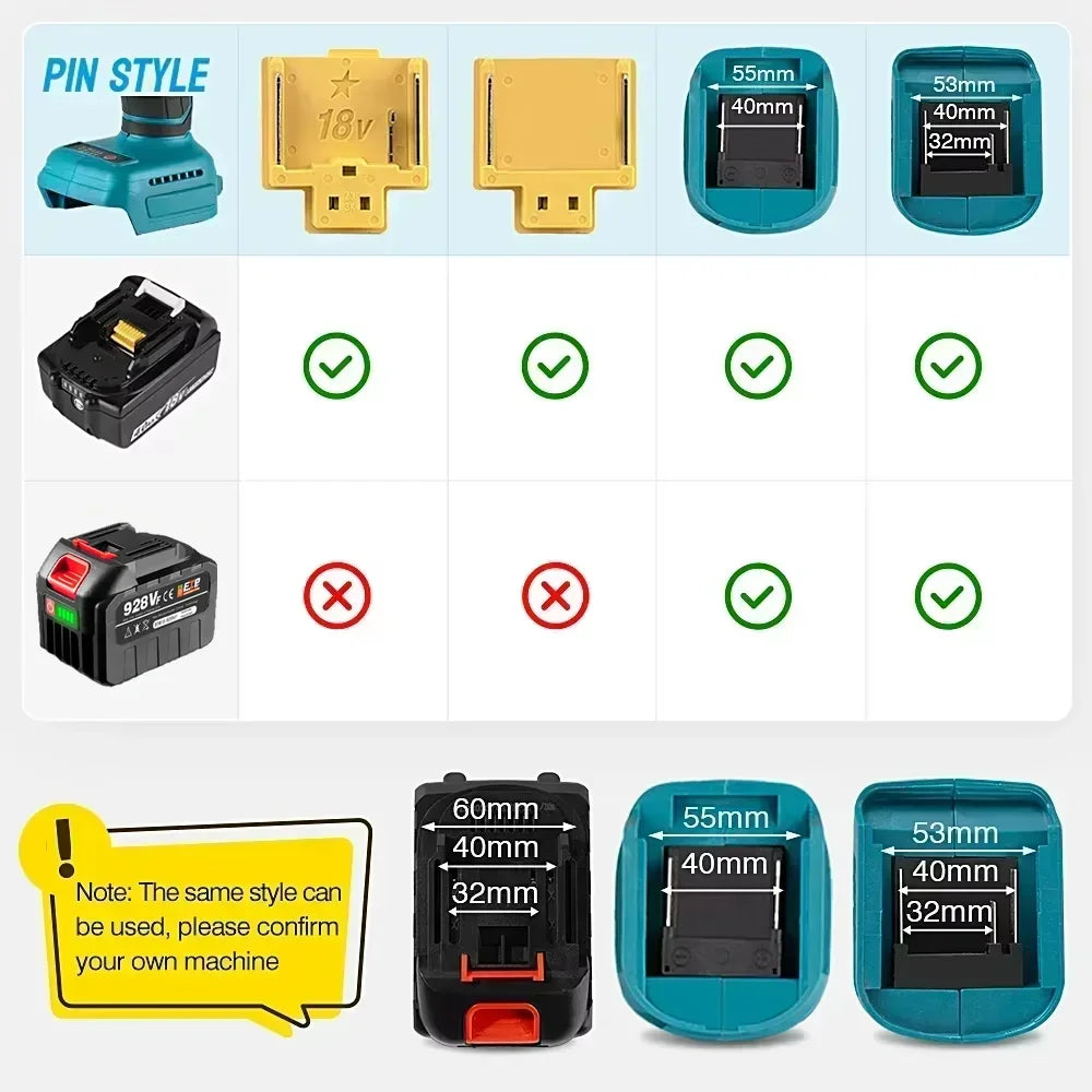 928VF 20V 22500mAh Rechargeable Lithium Ion Battery - High Capacity for Electric Chainsaw, Drill & Wrench Power Tools