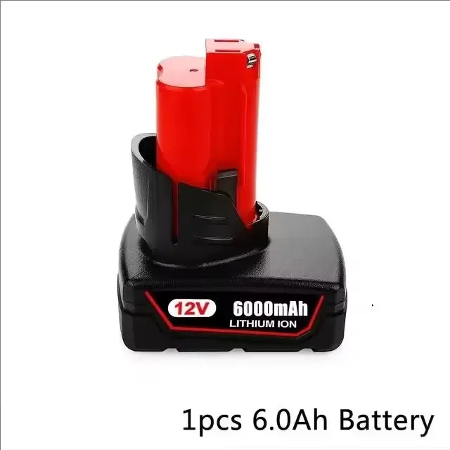 Upgraded 12V 6000mAh Lithium-ion Battery Replacement Compatible with 48-11-2440 48-11-2402 48-11-2411 48-11-2401 Power Tools