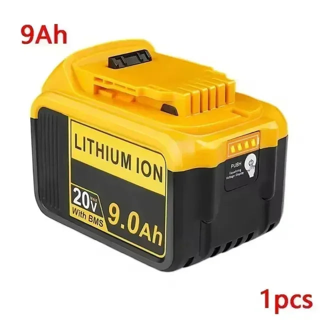Upgraded 20V Lithium-ion Replacement Battery | 5.0Ah 6.0Ah 9.0Ah | Compatible with DCB203, DCB206, DCB205, DCB204 Power Tools