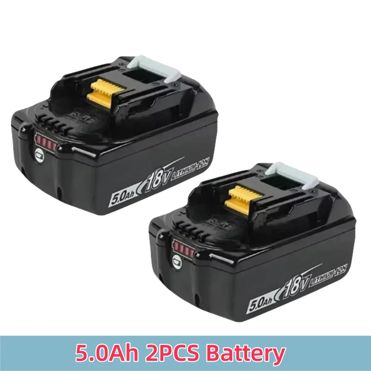 Replacement 18V 6Ah/5Ah LXT Battery for Makita Cordless Power Tools DTW700 DDF487 DTD173 DGA404 DJV182 HR140D
