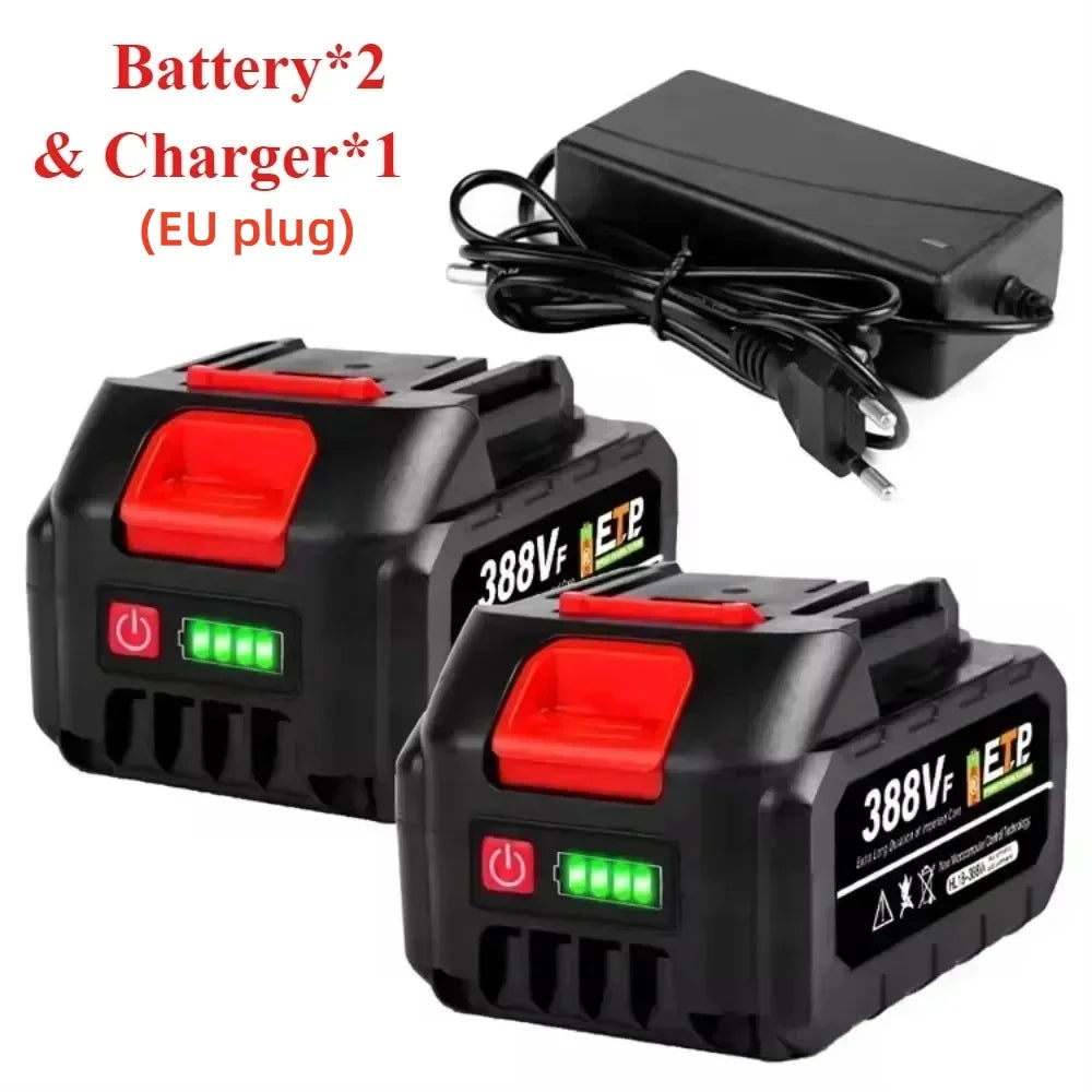21V 8.0Ah (8000mAh) Lithium-Ion Replacement Battery, compatible with Dewalt DCB180/DCB181/DCB185/DCB200 series and DCS391/DCS380 cordless tools. High-grade cells ensure stable power, ideal for professional construction, household DIY and maintenance.