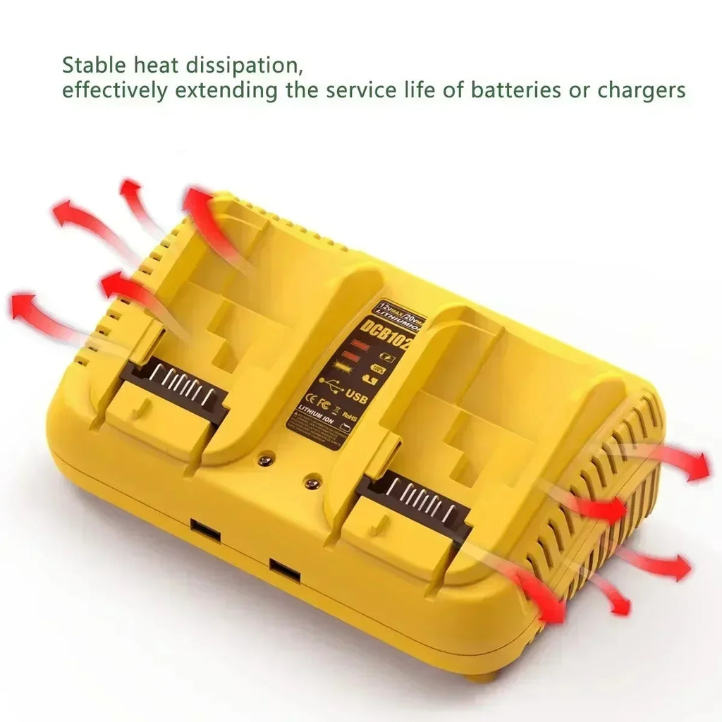 Upgraded 20V Lithium-ion Replacement Battery | 5.0Ah 6.0Ah 9.0Ah | Compatible with DCB203, DCB206, DCB205, DCB204 Power Tools