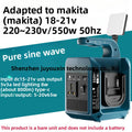 550W battery powered sine wave inverter - view 1