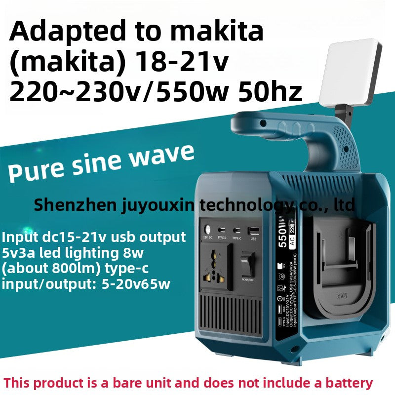 550W battery powered sine wave inverter - view 1