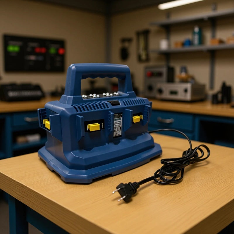 6-port 18V battery charger charging station - view 18