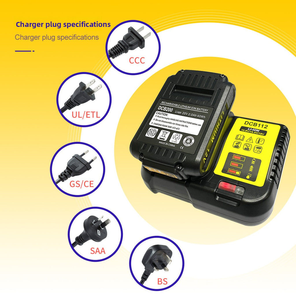 Dewalt DCB115 charger replacement 3A fast charger overview