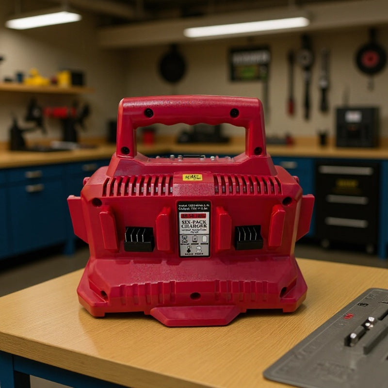 6-port 18V battery charger charging station - view 22