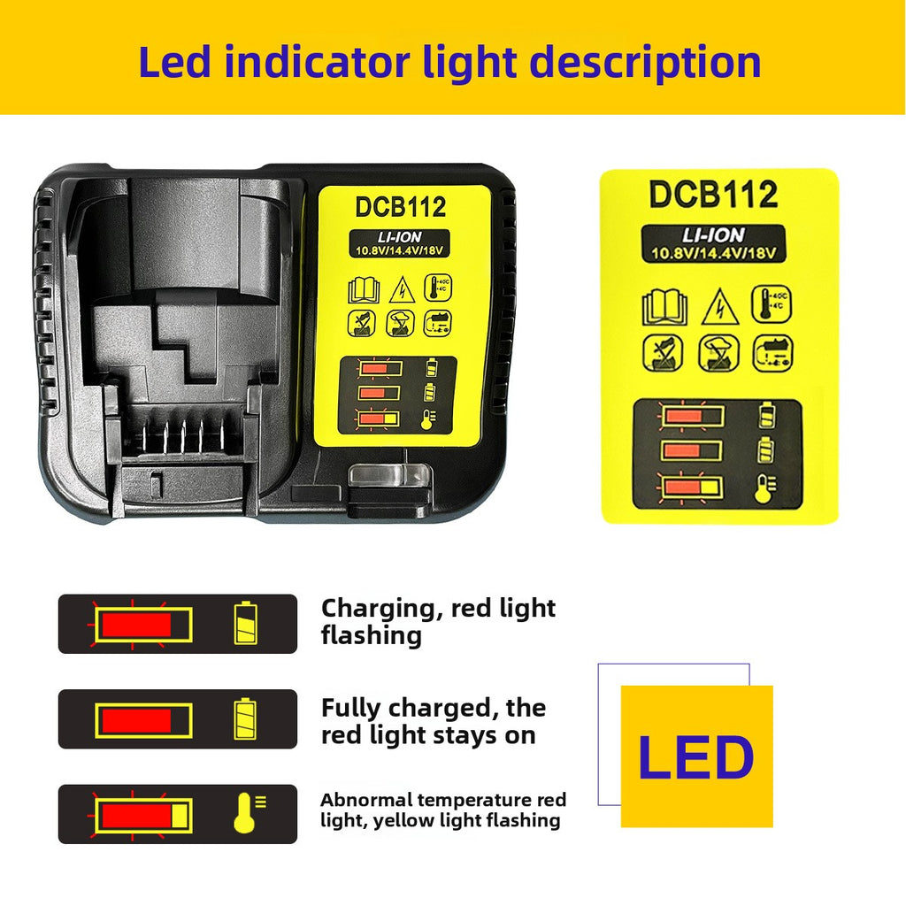 Dewalt battery charger EU UK AU US plug options