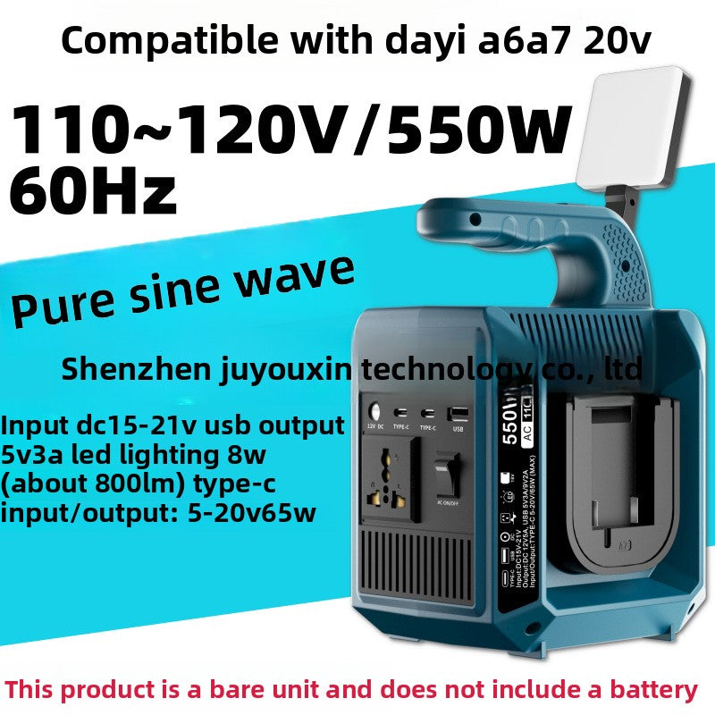 550W battery powered sine wave inverter - view 18