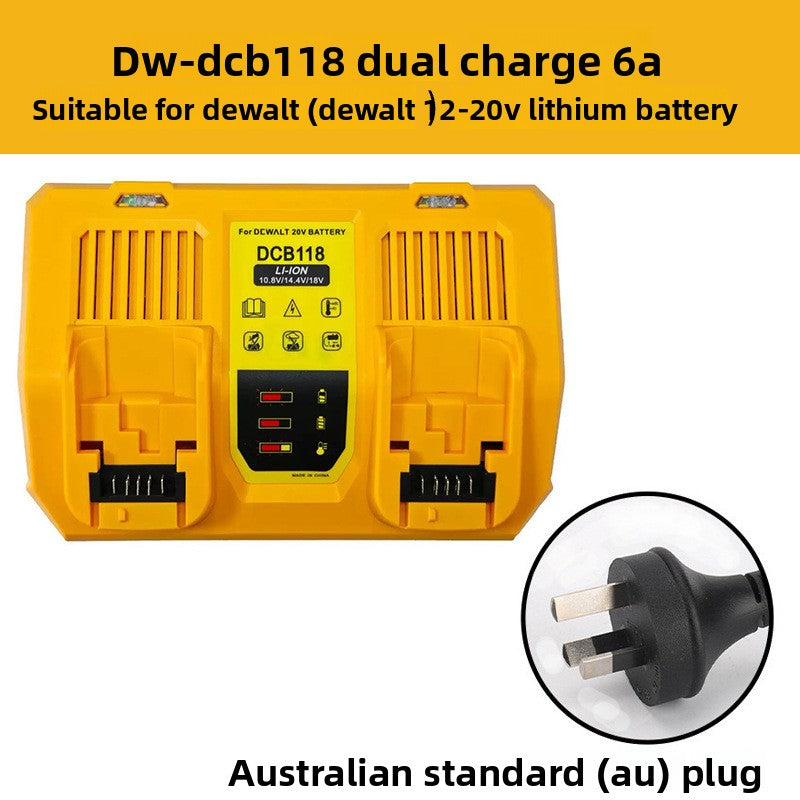 DCB112 3A lithium battery charger for power tools