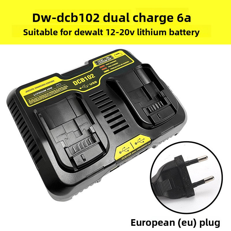 Battery charger for Dewalt 12V 14.4V 18V 20V MAX