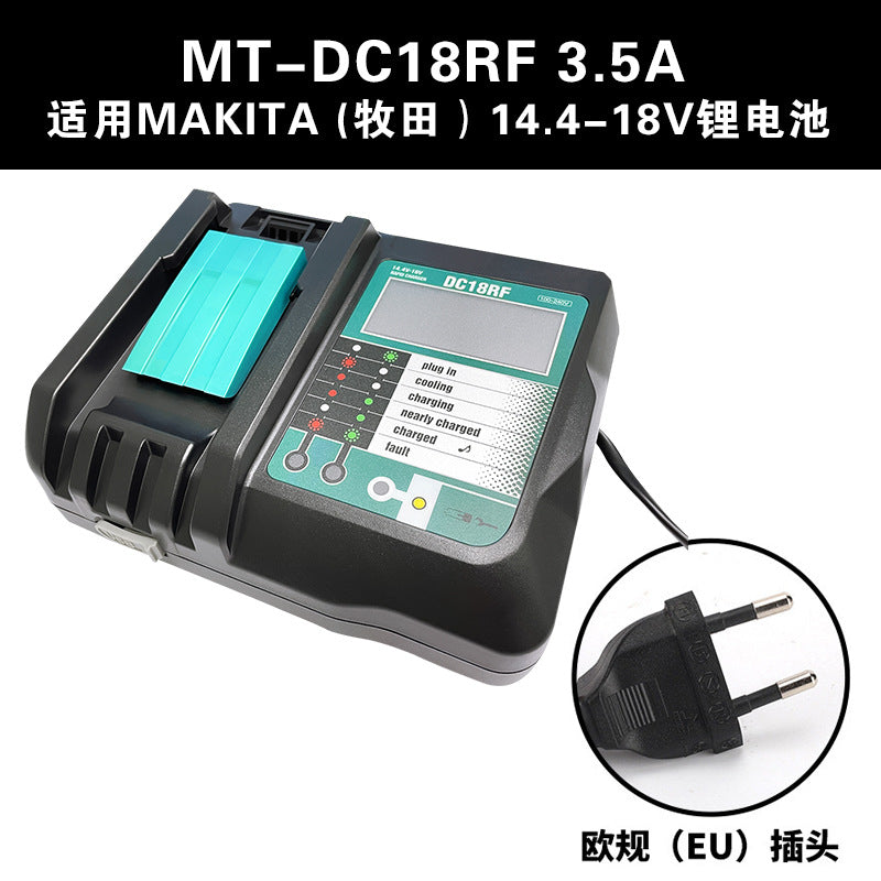 Makita lithium charger battery fault detection system