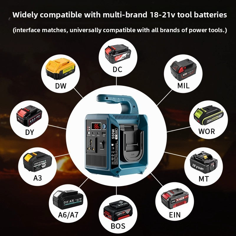550W battery powered sine wave inverter - view 29